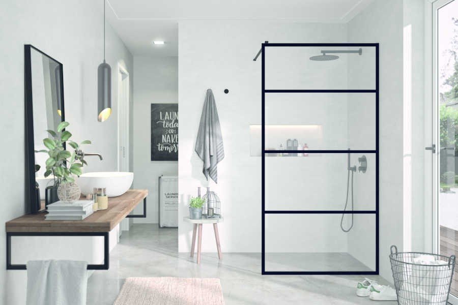 Parois de douche pour professionnels